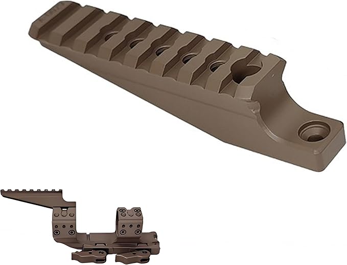 Extend Top Rail Scope Mount Base Mounting Kits，Compatible With 30mm/34mm Tube Diameter Double Ring Cantilever QD Quick Release/Detach Scope Etc Mounting，Lightweight Aluminium，With Screws And Wrench