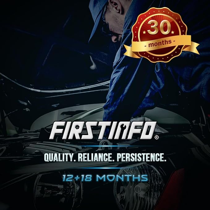 FIRSTINFO 51-Piece 1/4 Drive Spline Pass-Through Socket Set, SAE/Metric | Low-profile offset handle • Insert-snap ratchet • 35 S2 bits • Quick-release adapter • Molded case