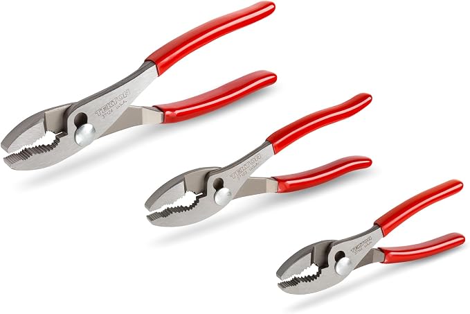 TEKTON Slip Joint Pliers Set, 3-Piece | PGA10103