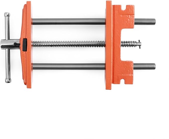 Pony Jorgensen 27091 Medium Duty Woodworker's Vise, Orange, Grey, 9-Inch By 7-Inch