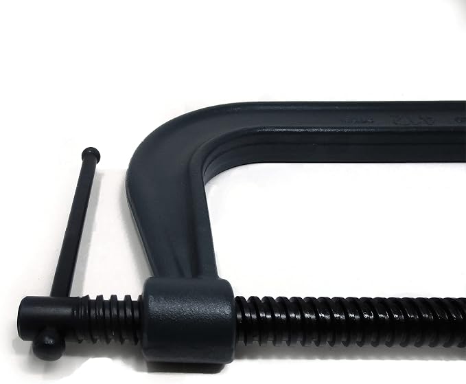 Wilton C-Clamp, 12-1/4" Opening, 6-1/4" Throat, 9300 Lbs. Clamping Force (Model 412)