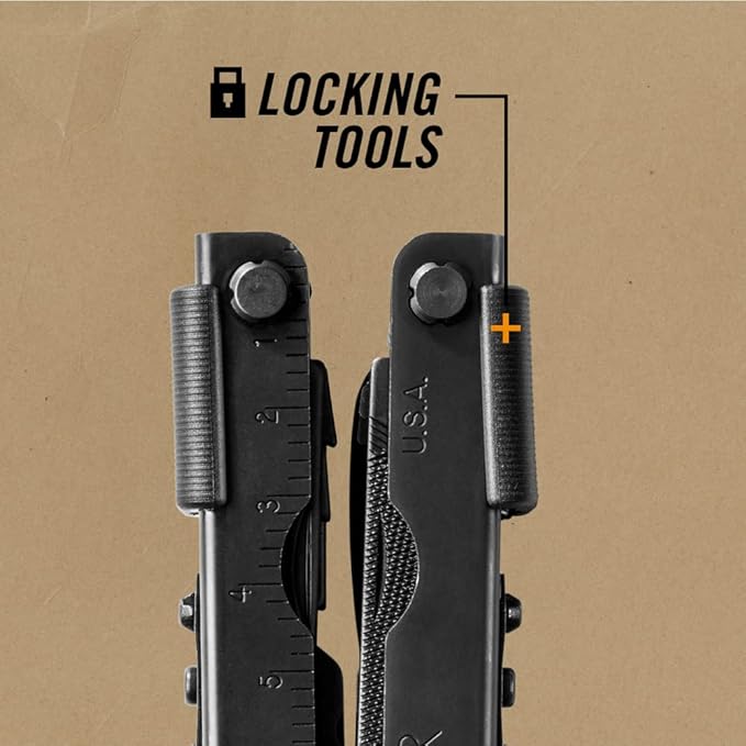Gerber Gear 07550G1N Needle Nose Pliers Multitool 600 Multi-Plier, Black