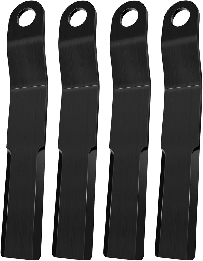 Bush Hog Rotary Cutter Blades Replacement Fit for Mower King Skidsteer Kubota Caterpillar Bobcat Case CAT John Deere, Brush Hog Mower Blade, 4 Pcs