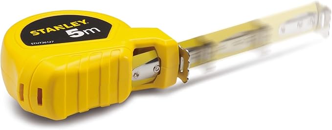 Stanley STHT36127-812 Plastic 5m Tape (Yellow)