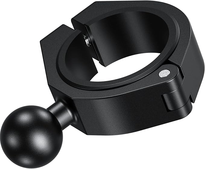 BRCOVAN 2PCS, Aluminum Alloy Large Bar Clamp Mount with 1'' TPU Ball