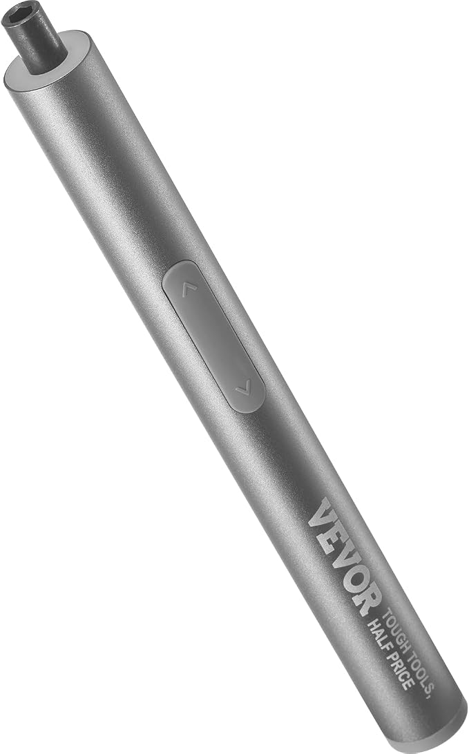 VEVOR Mini Electric Screwdriver, 27 in 1 Electric Precision Screwdriver Set – Small Cordless Power Screwdriver with 360°LED Light & 24 Magnetic Bits,Repair Tool for Phone Laptop Camera Watch Computer