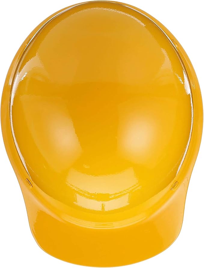 MSA Skullgard Cap Style Safety Hard Hat with Suspension - Non-Slotted Cap, Made of Phenolic Resin, Radiant Heat Loads up to 350F | Fas-Trac III Ratchet Suspension
