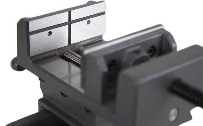 WEN Cross Vise, 4.25-Inch with Compound Slide for Mills and Drill Presses (CV414),Black
