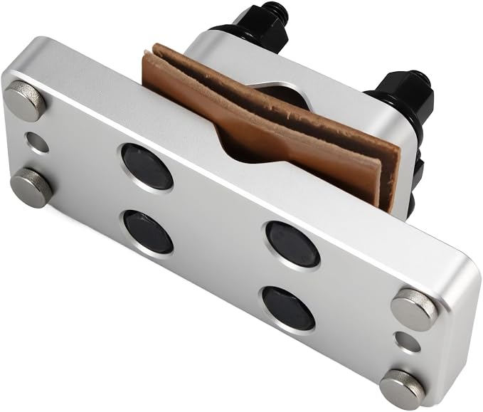 Professional Grade Heavy Duty Barrel Vise Tool, Universal Barrel Clamp Surface Protection Design (Silver)