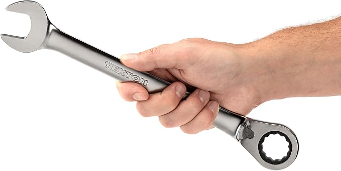TEKTON 24 mm Reversible Ratcheting Combination Wrench | WRC23424 | 12-Point