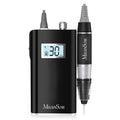 MelodySusie Entry-Level Clip-On Rechargeable Nail Drill, SC320H 30000RPM Popular Classic E-File with LCD Display for Manicure Shaping & Gel Removal, Perfect for Training, Nail Art Practice & Home Use