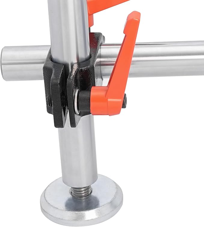 YIYIBYUS Table Saw Presser, Woodworking Manual Clamp Precision Sliding Table Panel Saw Eccentric Press Manual Clamp Metalworking Tool for Woodworking