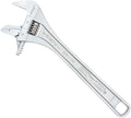 Channellock Adjustable Wrench 812PW - Reversible Jaw, Chrome, Pipe Wrench - 12 In
