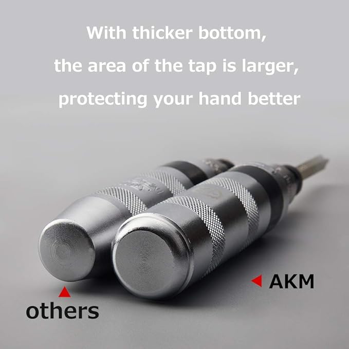 AKM Hand Manual Reversible Impact Driver Set Extractor-26 PCS Impact Screwdriver S2 Steel Hex Phillips Slotted Screwdriver Bits Much More Durable Disengage Rusted Fasteners or Frozen Bolts