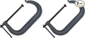 Wilton C-Clamp, 10-1/8" Opening, 5-7/8" Throat, 8000 Lbs. Clamping Force (Model 410) (Pack of 2)