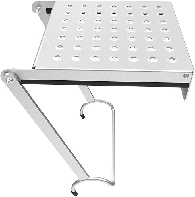Little Giant Multi-Position Ladder, Velocity, M17, 9-15 Foot, Aluminum, Type 1A, 300 lbs Weight Rating & Work Platform, Aluminum, 375 lbs Weight Rating
