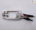 15" Locking C-Clamp with Larger Swivel Pads, XD-C15-003, 2 PCS | Bigger Swivel Pads