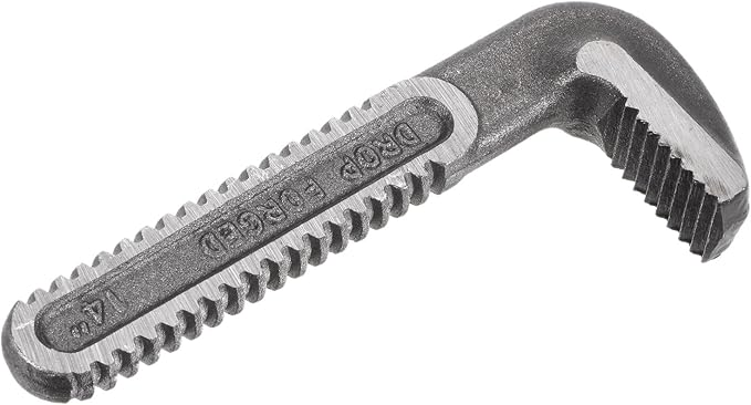 HARFINGTON Pipe Wrench Hook Jaw 14" Plumbing Wrench Replacement Jaws Carbon Steel for 14" Adjustable Wrench