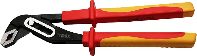TMAX 10" 1000V VDE Insulated Electrician D4 Adjustable Water Pump Plier