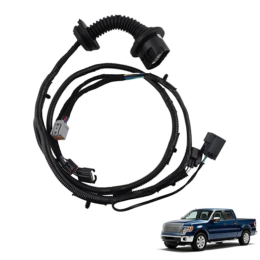 AL3Z14631AAA Rear Left Driver Door Jumper Harness w/Rear Heated Seats | Compatible with 2010-2014 F-150 FX2/FX4/Lariat/Platinum 2011-2013 SVT Raptor 2013-2014 Limited