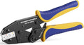 haisstronica Crimping Tool For Heat Shrink Connectors-AWG 26-10 Ratchet Wire Terminal Crimper-Ratcheting Crimper Tools-Available For Insulated Nylon Connectors and Electrical Wire Connectors HS-8327