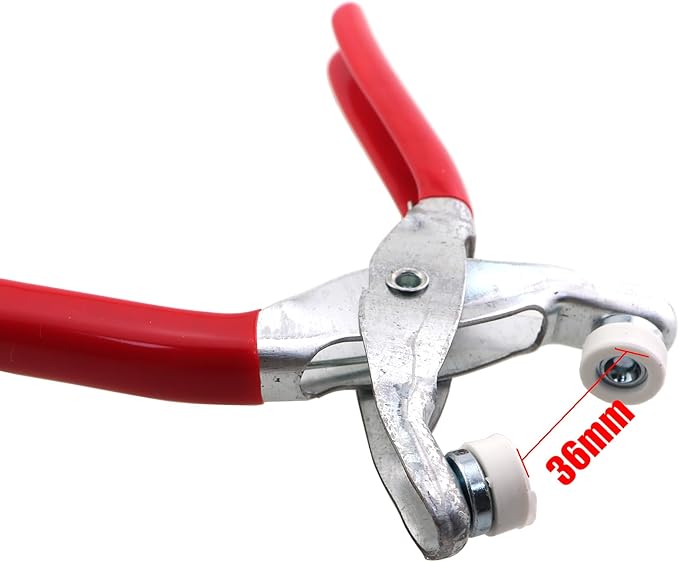 Crochet Safety Eye Plier Tool Set Including 50 Sets Of Stainless Steel Five Claw Clasps 150mm For Installing Snap Fasteners On Pajamas Belts Onesie