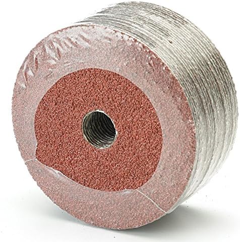 Mercer Industries 302024-5" x 7/8" Aluminum Oxide Resin Fiber Discs, 24 Grit (25 pack)