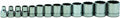 Williams WSB-13RC 13-Piece 3/8-Inch Drive Shallow 12 Point Socket Set