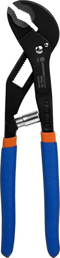 Jonard Tools PPA-10 Pump Pliers with One-handed Automatic Adjustment 2.0” Max Jaw Opening, 10" Length