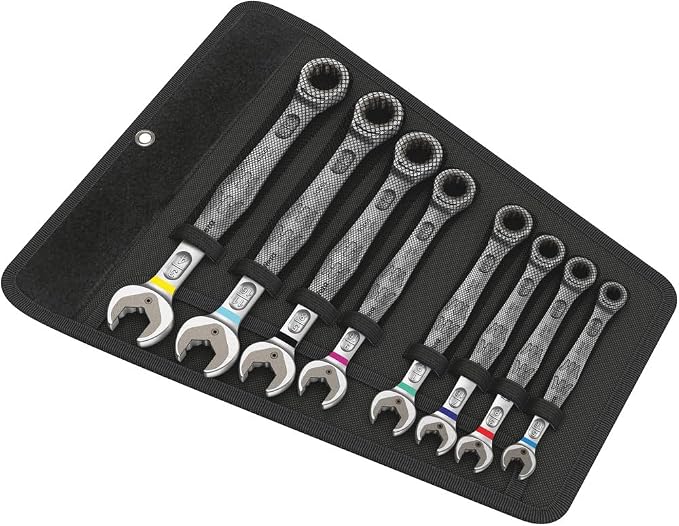 Wera 05020012001 Joker Set Imperial Combination Wrench-Set, 8 Pieces
