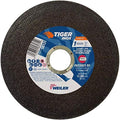 Weiler 58131 5 Inch Cutting Wheel, Tiger INOX Stainless Steel Ultracut 1 mm Contaminant-Free High Performance Thin Cutting, 1mm INOX60T Type 1 7/8" Arbor, Pack of 50