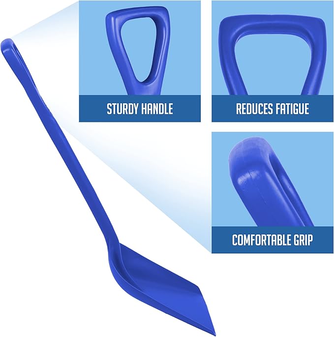 Remco 69813 Shovel,One-Piece,11",PP,Blue