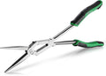 SK 13'' Long Needle Nose Pliers, Double Compound Straight Long Nose Pliers