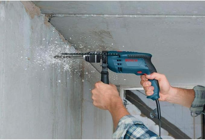 Bosch 1191VSRK-RT 120V 1/2-Inch Single Speed Hammer Drill (Renewed)