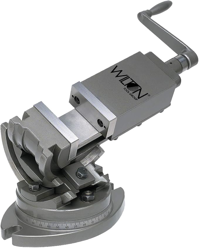 Wilton 3-Axis Precision Tilting Vise, 3" Jaw Width, 3" Opening, 1-5/16" Jaw Depth (Model TLT/SP-75)