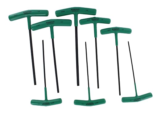 Bondhus Metric and Inch Ball Driver Hex and Star 26 Piece T-Handle Sets with Stand - Bondhus 13189, Bondhus 13190, Bondhus 33034