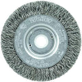 Weiler 00274 3" Narrow Face Crimped Wire Wheel, .014" Steel Fill, 1/2"-3/8" Arbor Hole, Made in the USA (Pack of 2)