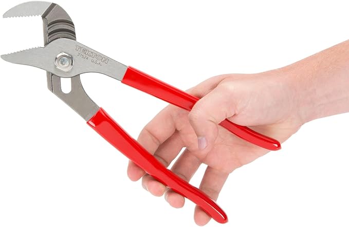 TEKTON 10 Inch Groove Joint Pliers | 37524 | 1-1/2 in. Jaw Capacity