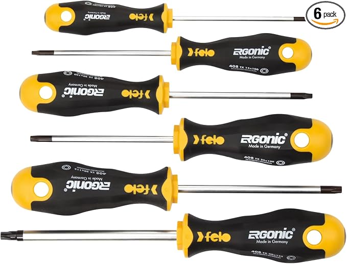Felo SD ERGONIC Set 6-pcs. TORX® TR 10 - TR 40
