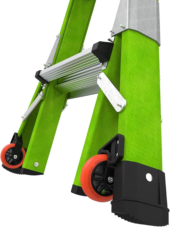 Little Giant Ladder Systems Dark Horse 2.0, M22, 22ft, Multi-Position Ladder, Fiberglass, Type 1A, 300 lbs Weight Rating, (16122-001)