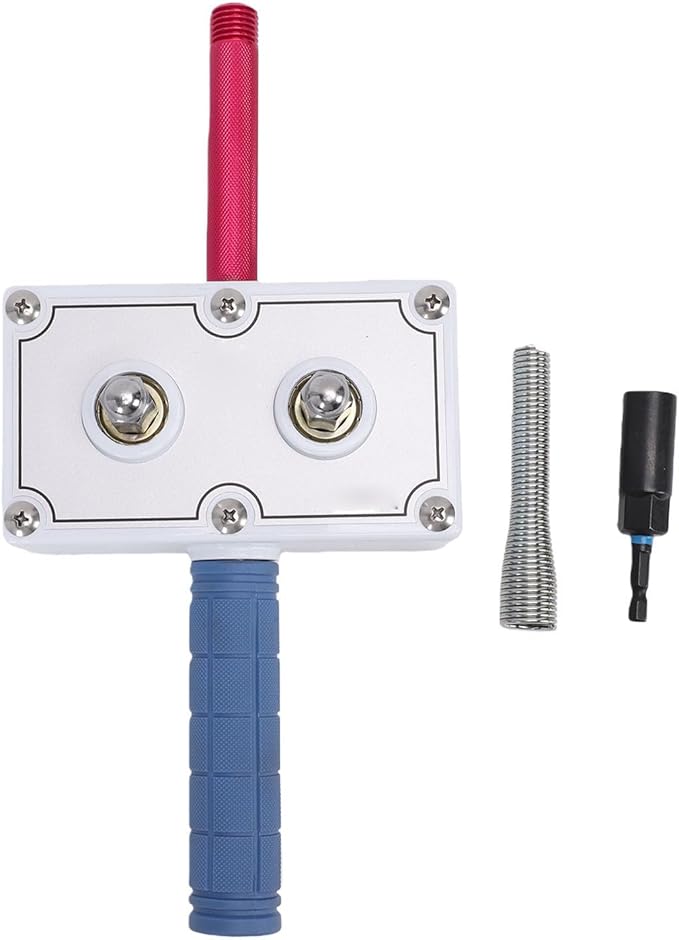 GOWENIC Electric Wire Threading Tool, Drill Attachment Cable Threader, Automatic Wire Insertion Extraction Tool Kit for Electrical Wiring Arrange, Adapter