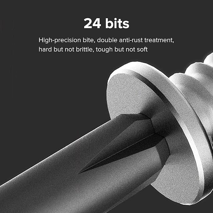 Xiaomi Mi Precision Screwdriver Set, 24 Magnetic Driver Bit Set, Pocket Screwdriver Tool Set, Mini Screwdriver Kit, Repair Tool Kit for Electronics