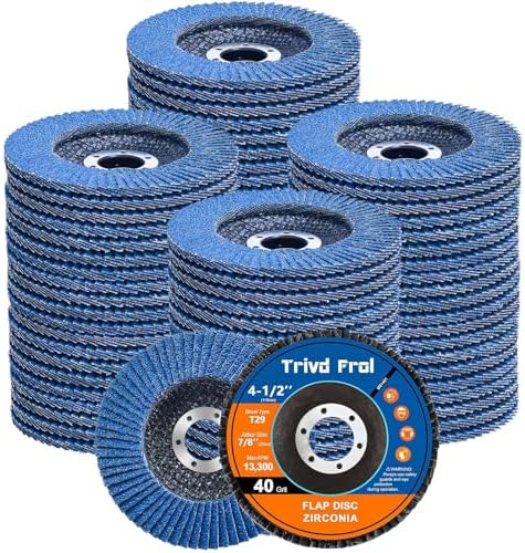 Flap Discs 4 1/2" for Angle Grinder Disc - Trivd Frol 4 1/2" Flap Disc