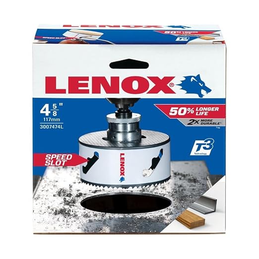 LENOX 4-5/8 In. (117 mm) Bi-Metal Sp