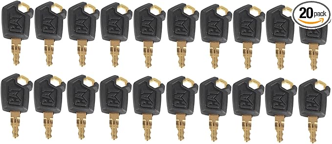 Cat Keys Replacement for Caterpillar Heavy Equipment 5P8500 (Pack of 20)