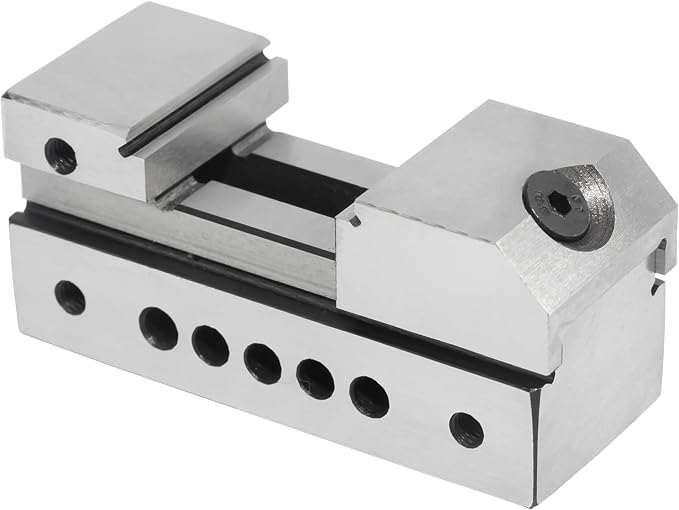 HFS(R) 1" Precision Grinding Screwless Mini Insert Vise Toolmaker Steel with .0002" Accuracy