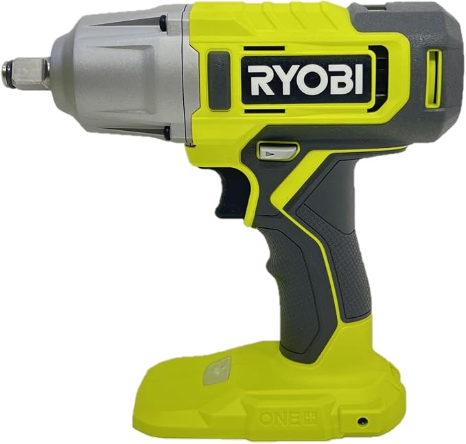 RYOBI PCL265 18V ONE+ Cordless 1/2 in. Impact Wrench Bare Tool (Renewed) | Battery and Charger Sold Separately - (Renewed)