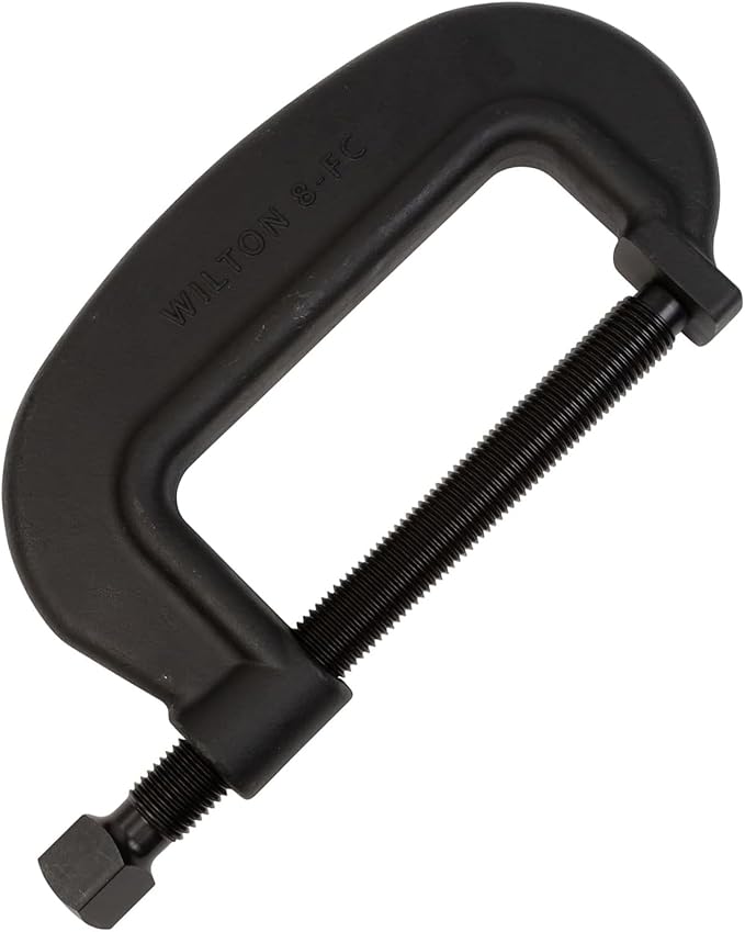 Wilton Brute Force C-Clamp, 8-1/2" Opening, 3-7/8" Throat, 31250 Lbs. Clamping Force (Model 8 F.C.)