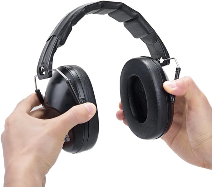 Pro For Sho 34dB NRR Hearing Protection Ear Muffs – Highest NRR Compact Design Ear Protection for Loud Events & Sensory Use