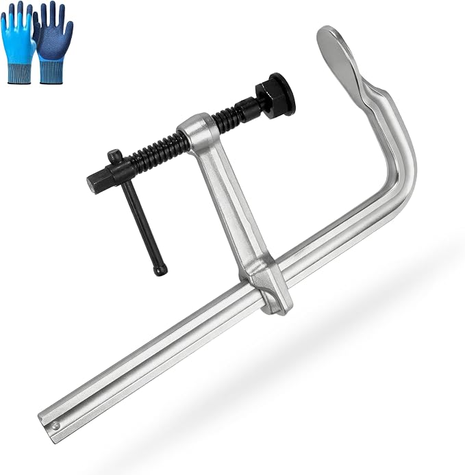 Heavy Duty 12-Inch Welding Clamp, 2400 Lbs Clamping Force
